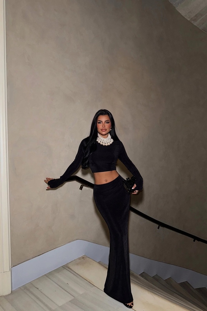Black Skirt Suit