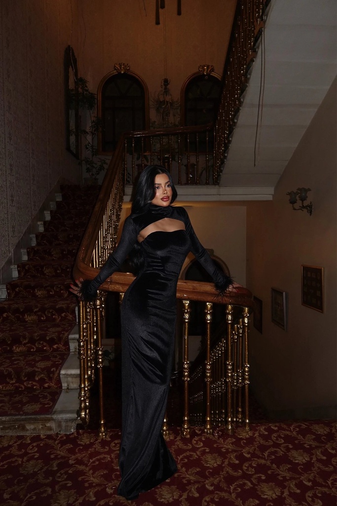 Black Bolero Dress