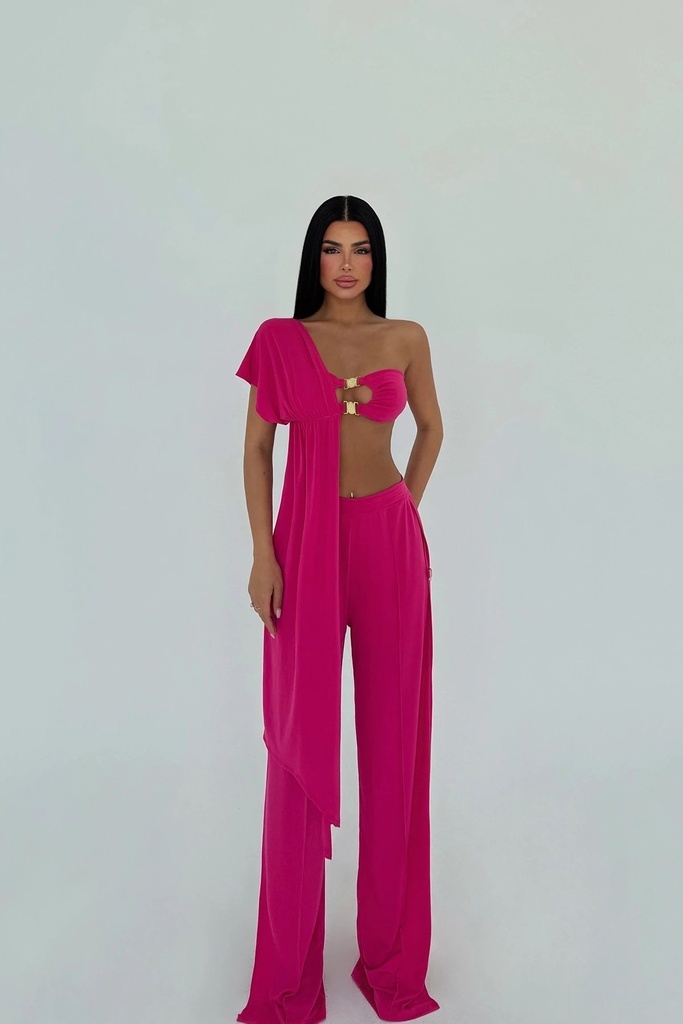 Fuchsia Trouser Suit