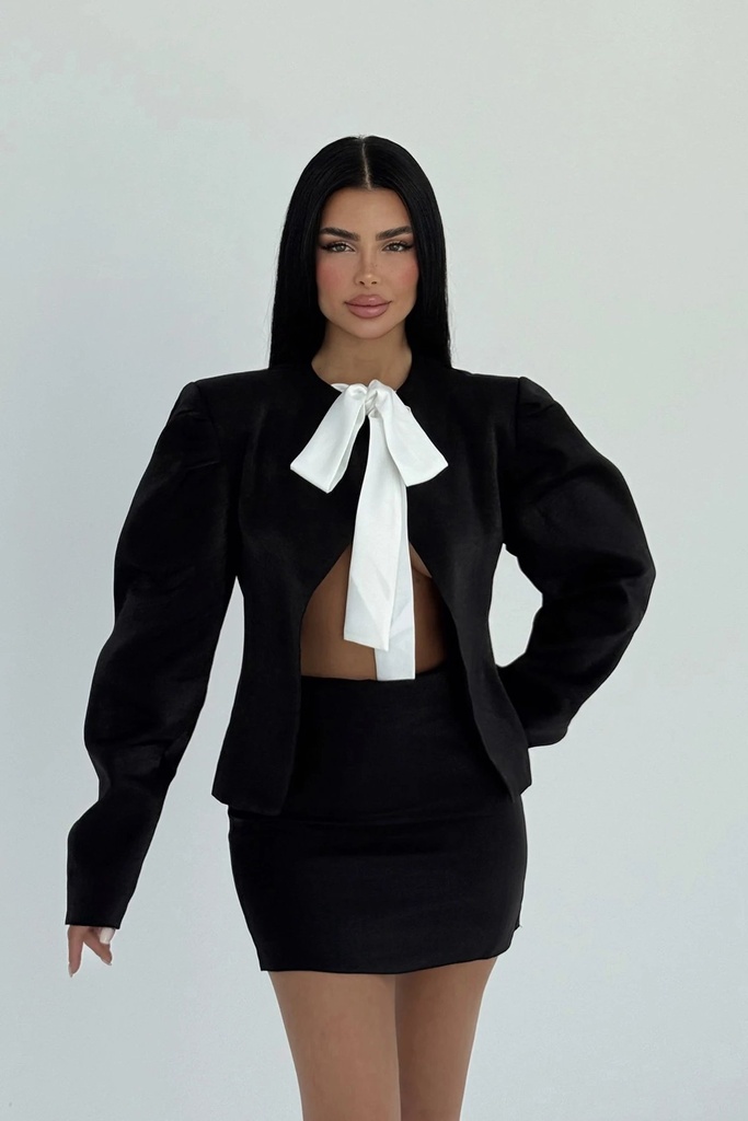 Black Skirt Suit