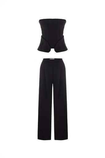 Black Trouser Suit