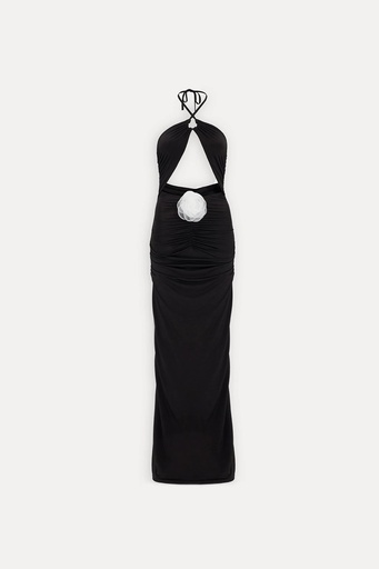 Black Back Detail Dress