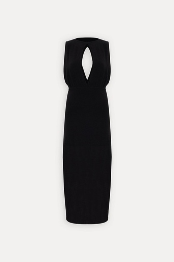 Black Basic Mini Dress