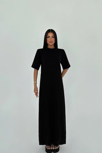 Black Roland Long Dress