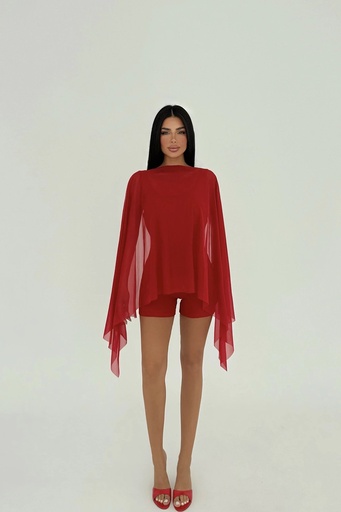Red Basic Jumpsuit