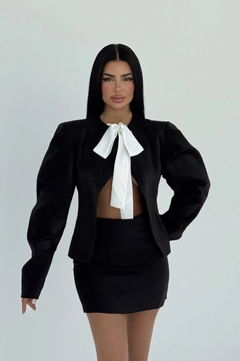 Black Skirt Suit