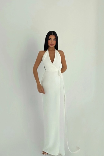 White Tied Dress