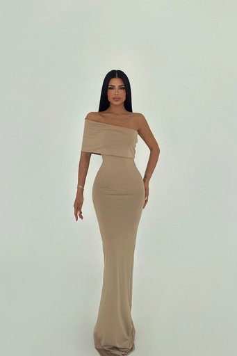 Soil Madonna Collar Long Dress
