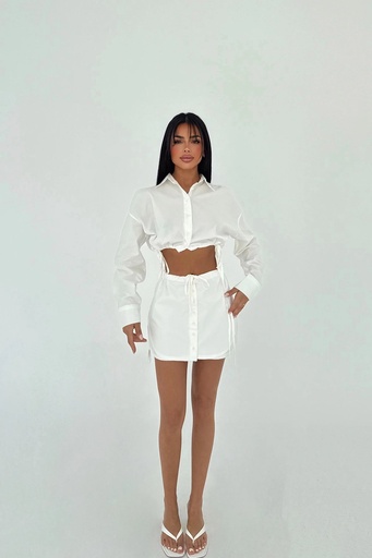 White Skirt Suit