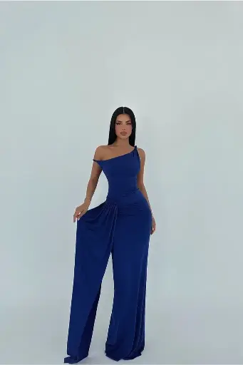Navy Blue Rowen Dress