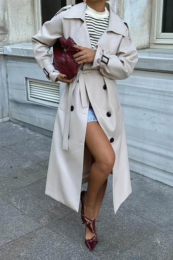 Pallto Trench Me Rripa