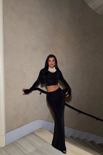 Black Skirt Suit